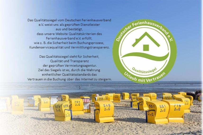 Haus Jan am Strand Appartement JAN414 Cuxhaven Exterior foto